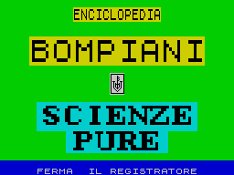 Enciclopedia Bompiani - Scienze Pure